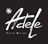 Adele floral design logo